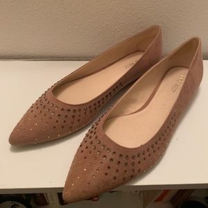 Nine West Jeweled Flats